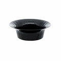 Party Essentials Deluxe Plastic Salad Bowls 10oz Black 20 Count