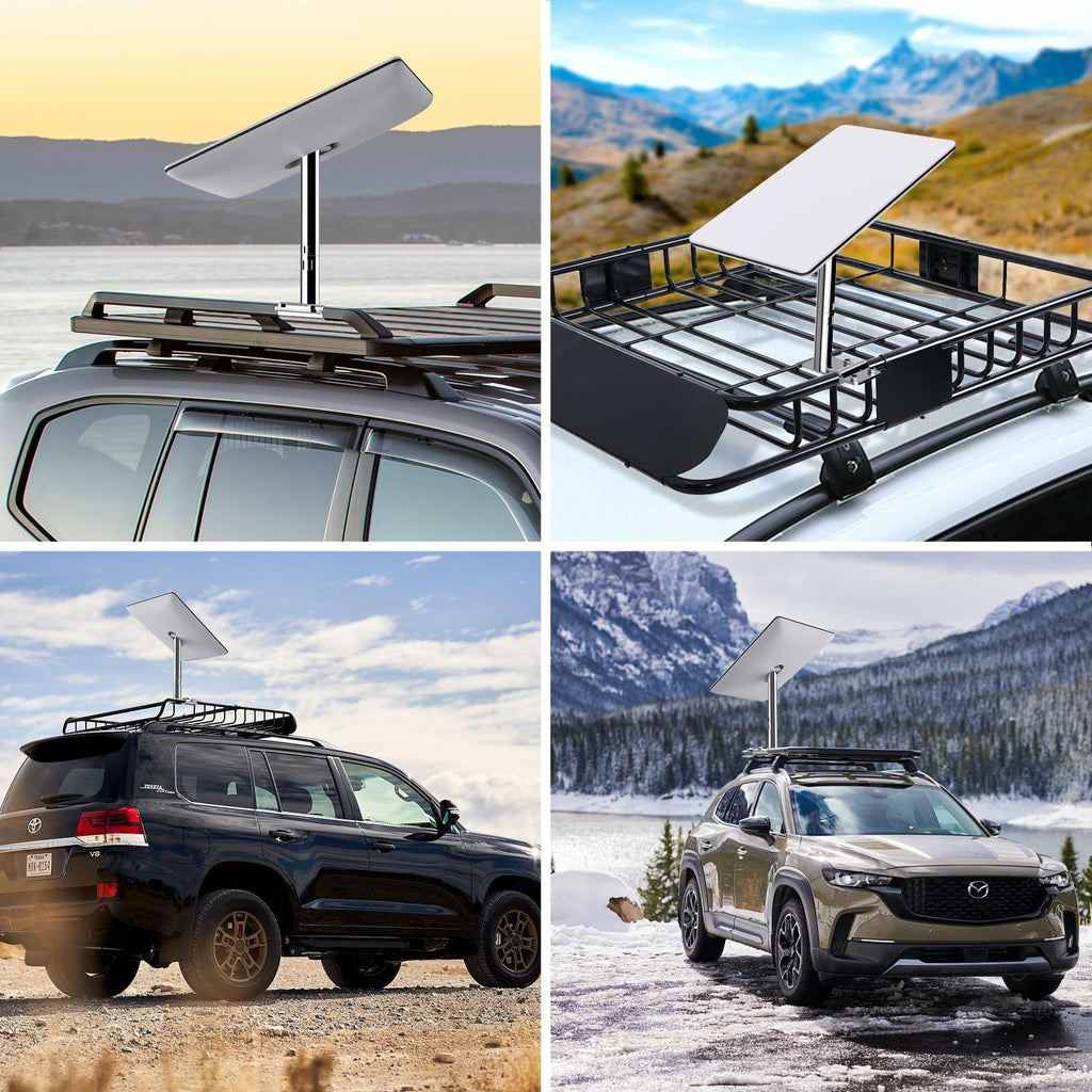 Starlink Stainless Steel RV Ladder Mount Kit Adjustable Pole Mount V2