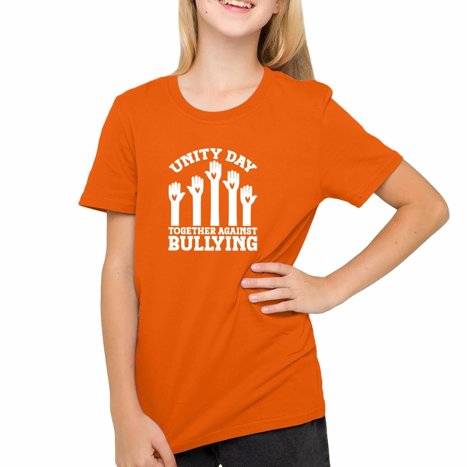 Unity Day Youth Heart Rainbow Be Kind Shirt Size 5T
