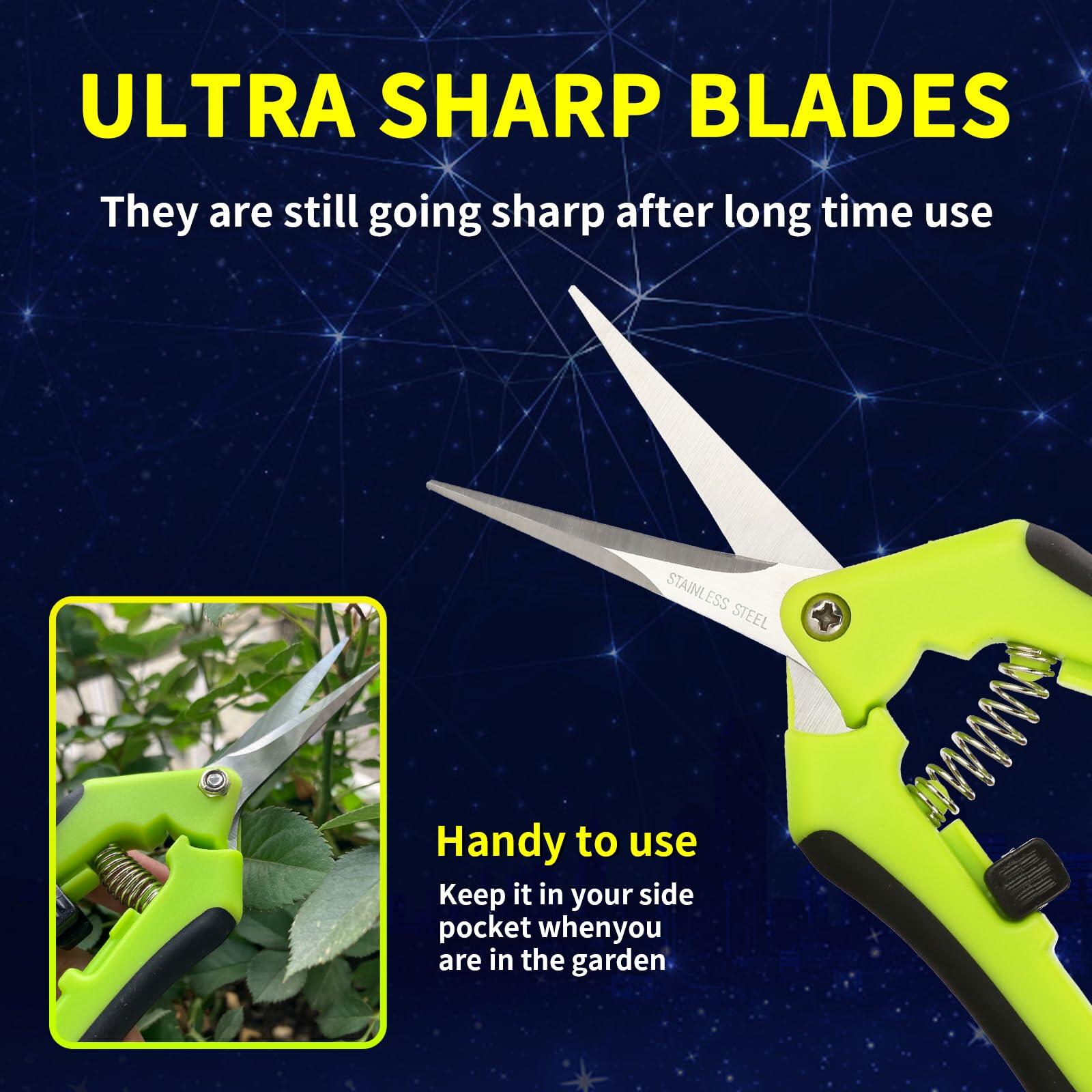 Sageky Professional Pruning Shears Ergonomic Precise Cutting Tool