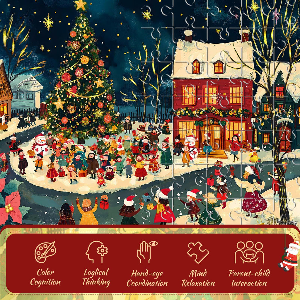 Cabtnca Puzzle Advent Calendar 2024 Christmas Countdown 1008 Pieces