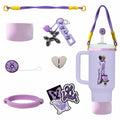 Stanley Cup Accessories Set Silicone Boot Handle Strap Straw Cover Charms
