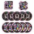 Its Me Birthday Girl Tableware Plates Napkins Party Supplies Pink 24 Count