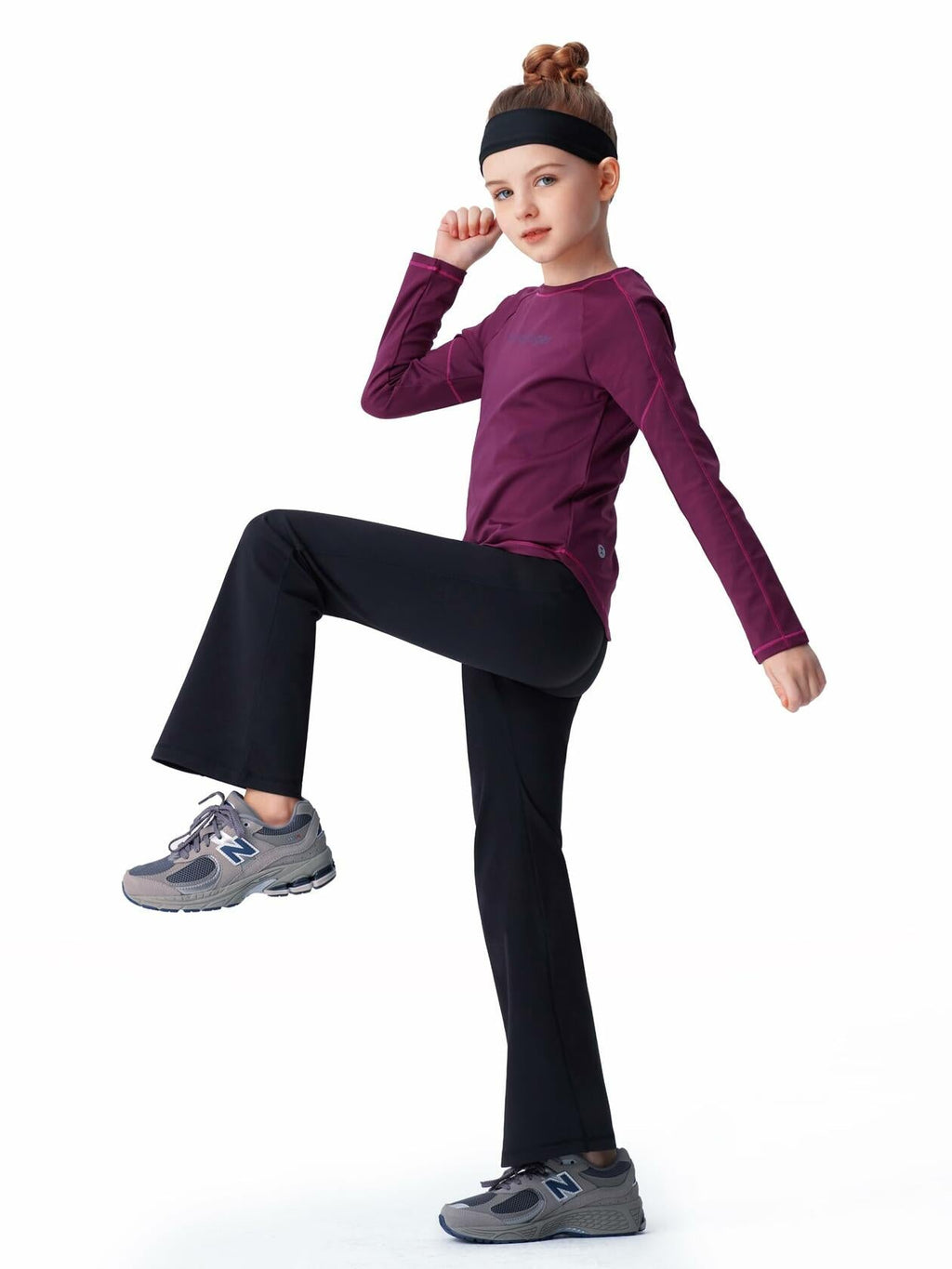all about pants Kids' Activewear Leggings Girls' Yoga Pants Black 4 T