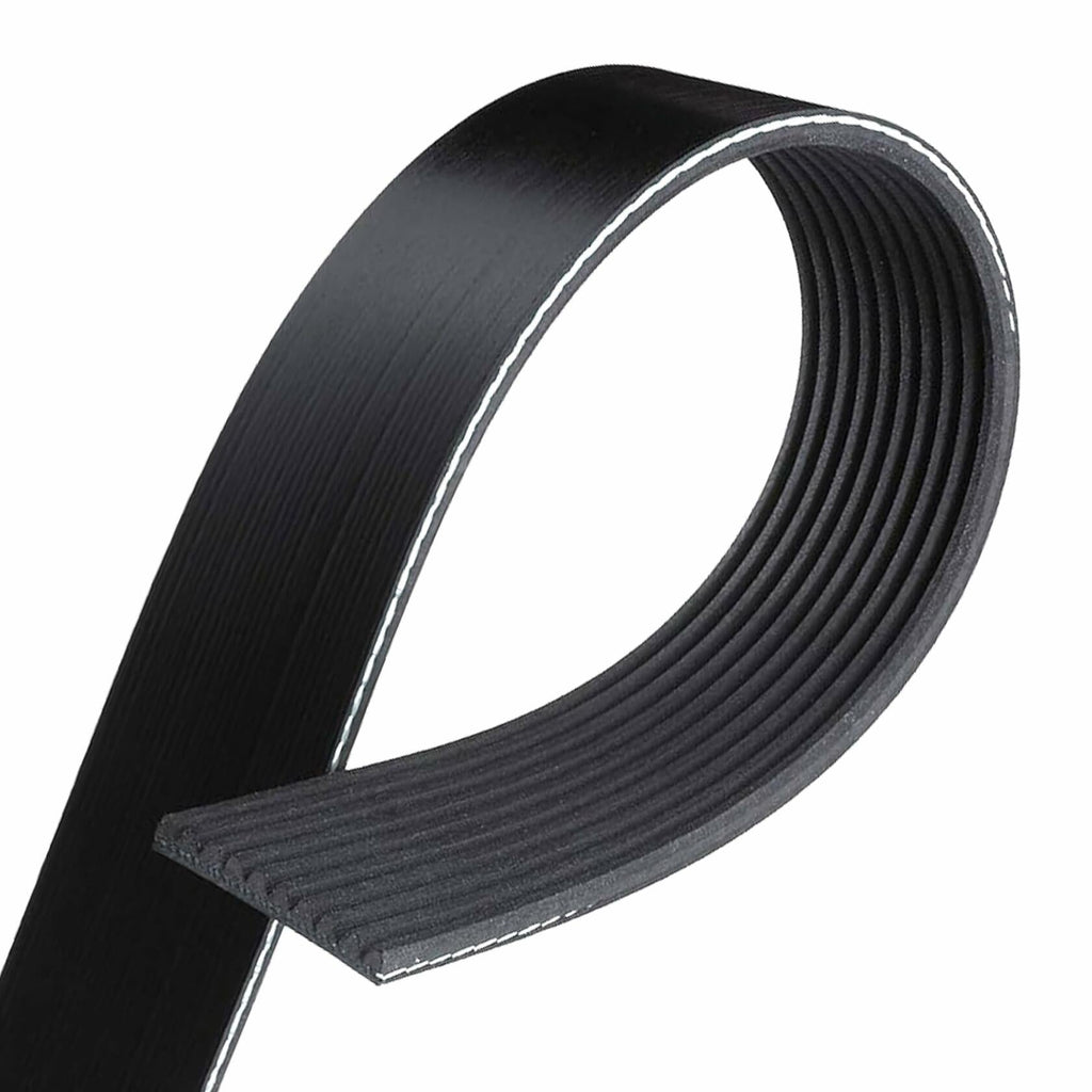 PartsBroz K061360 Micro-V Serpentine Drive Belt Compatible with Gates Black