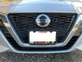 TN TrunkNets Inc NASA-Like Rubber Front License Plate Frame for Nissan