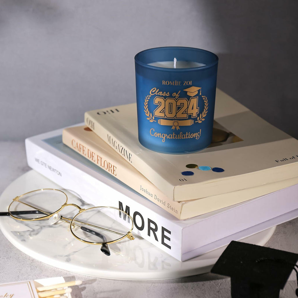 ROMIIE ZOI Graduation Celebration Sandalwood Soy Wax Candle 6oz