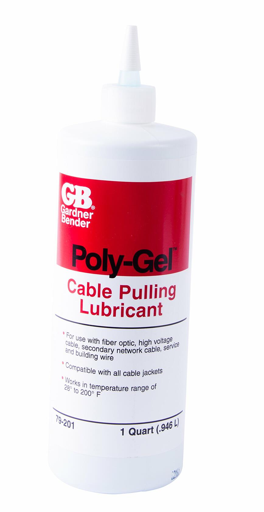 [Like New] Gardner Bender 79-201 Poly-Gel Cable-Pulling Lubricant Blue Squeeze Bottle