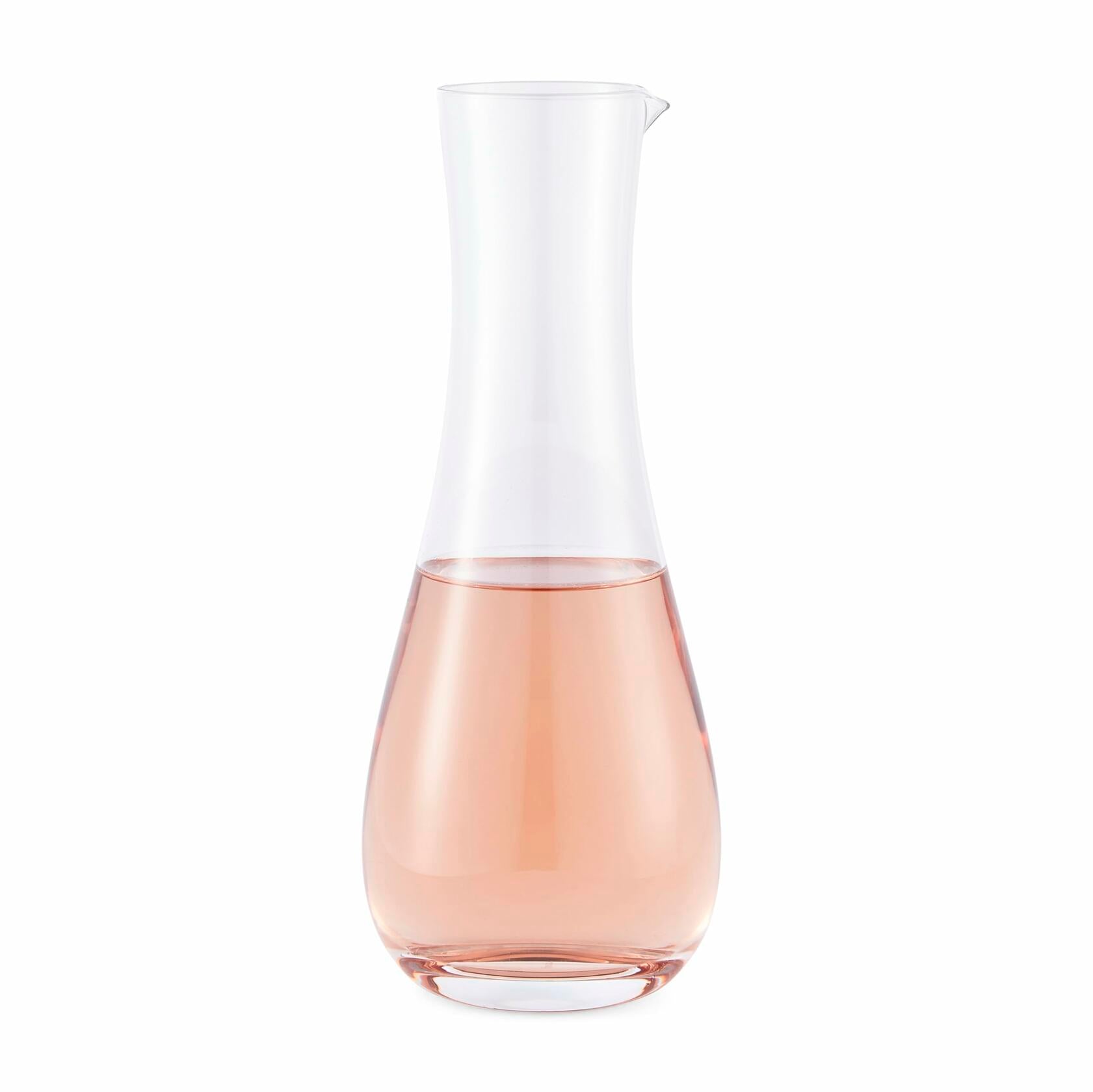 Spode Kit Kemp 40.5oz Glass Carafe Set of 2 Soda Lime Dishwasher Safe