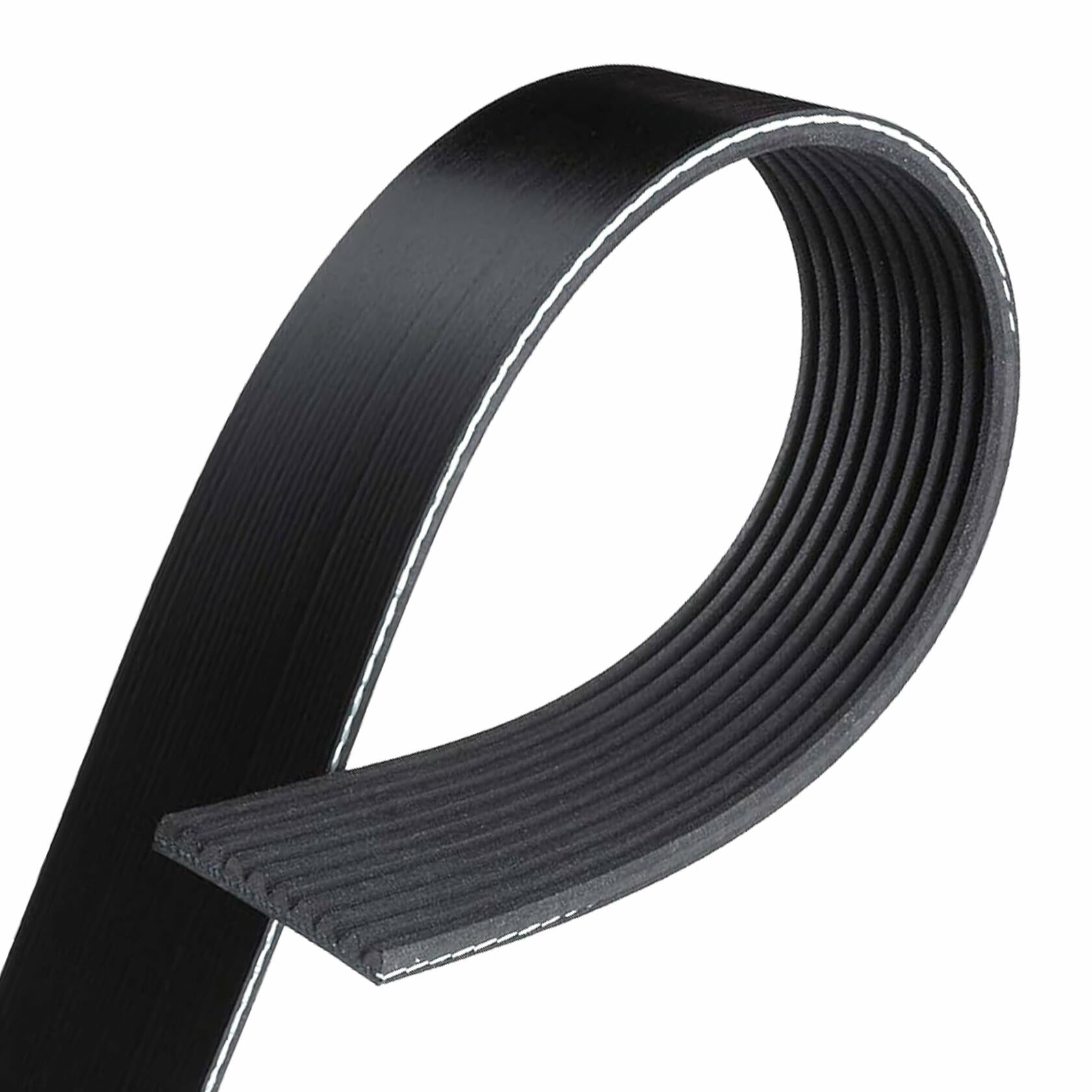 PartsBroz K060653 Micro-V Serpentine Drive Belt Compatible Gates Black