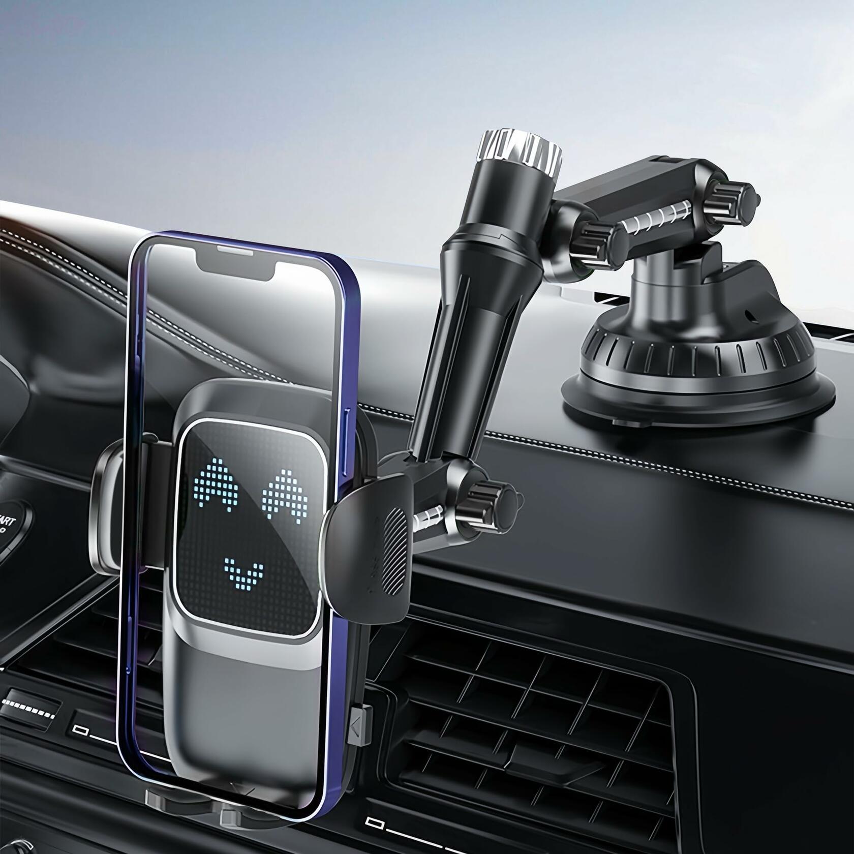 [Like New] IF FEEL Car Phone Holder Large Suction Cup for 4-7.2 inch Smartphones