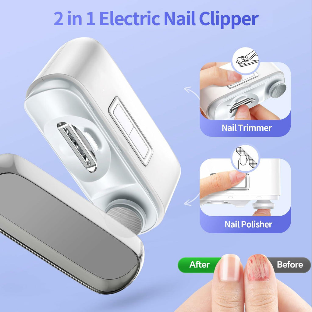 [Like New] Yibosoar Nail Clippers Fingernail Trimmer for Kids Seniors Adults