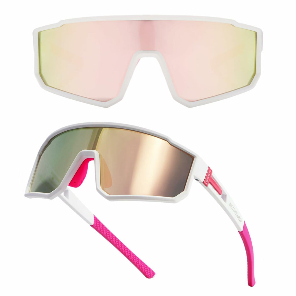 [Like New] Generic Astrowalk Cycling Goggles UV Protection Multi-Sport Grey