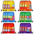 Kacctyen Christian Drawstring Bags 18 Pcs Polyester Multi-color Bulk Gift