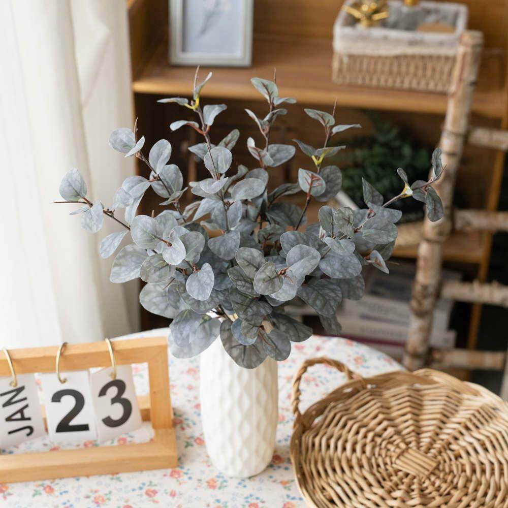 [Like New] KIRIFLY 10pcs Eucalyptus Stems Indoor Greenery Décor GREEN