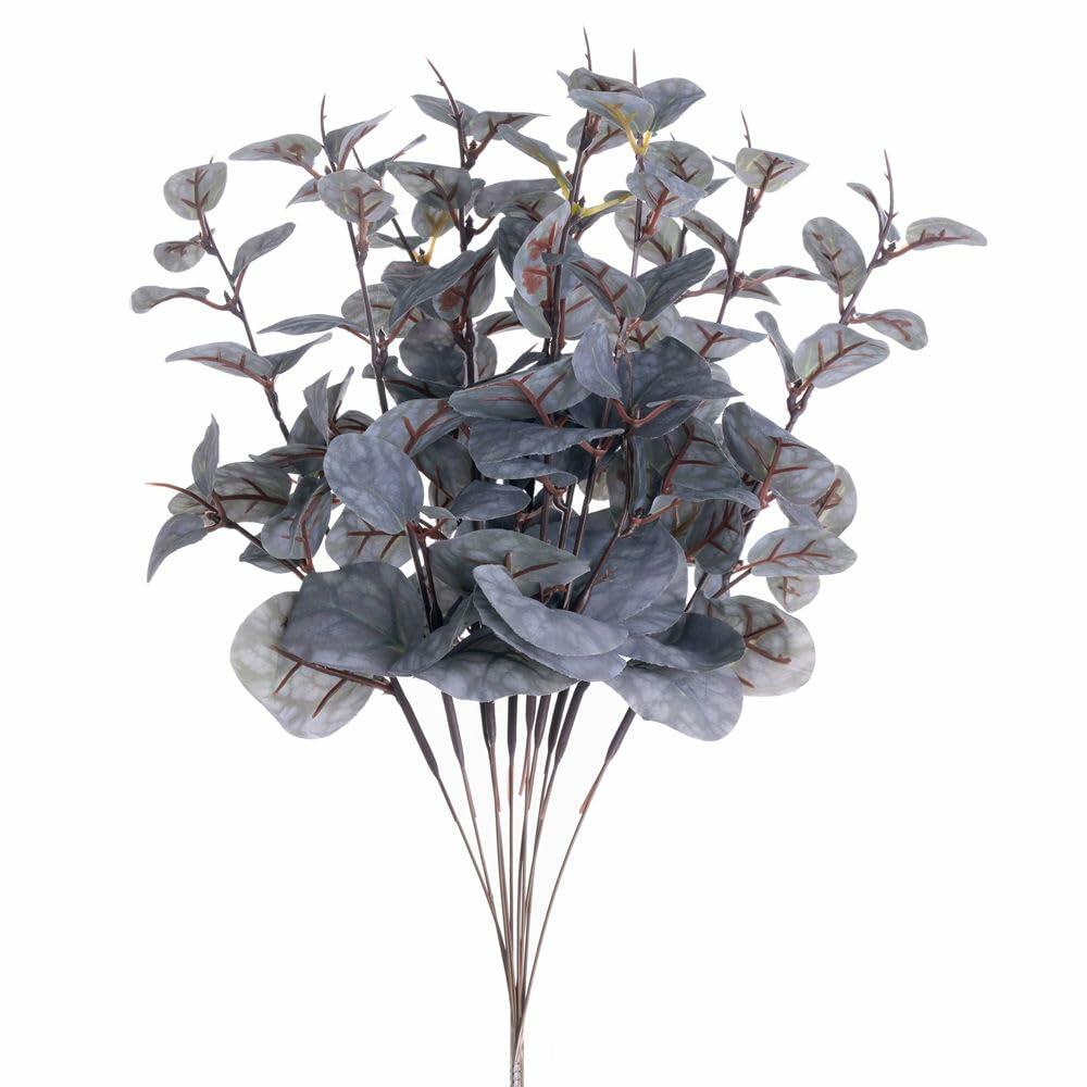 [Like New] KIRIFLY 10pcs Eucalyptus Stems Indoor Greenery Décor GREEN
