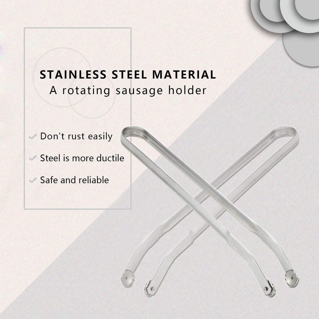 [Like New] QKFU BBQ Sa-Used Rotating Maybe, Flip Bacon Steak Meat Sausage Vegetables Tongs