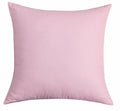 TangDepot Handmade Decorative Cotton Canvas Throw Pillow Covers 14x14 Salmon