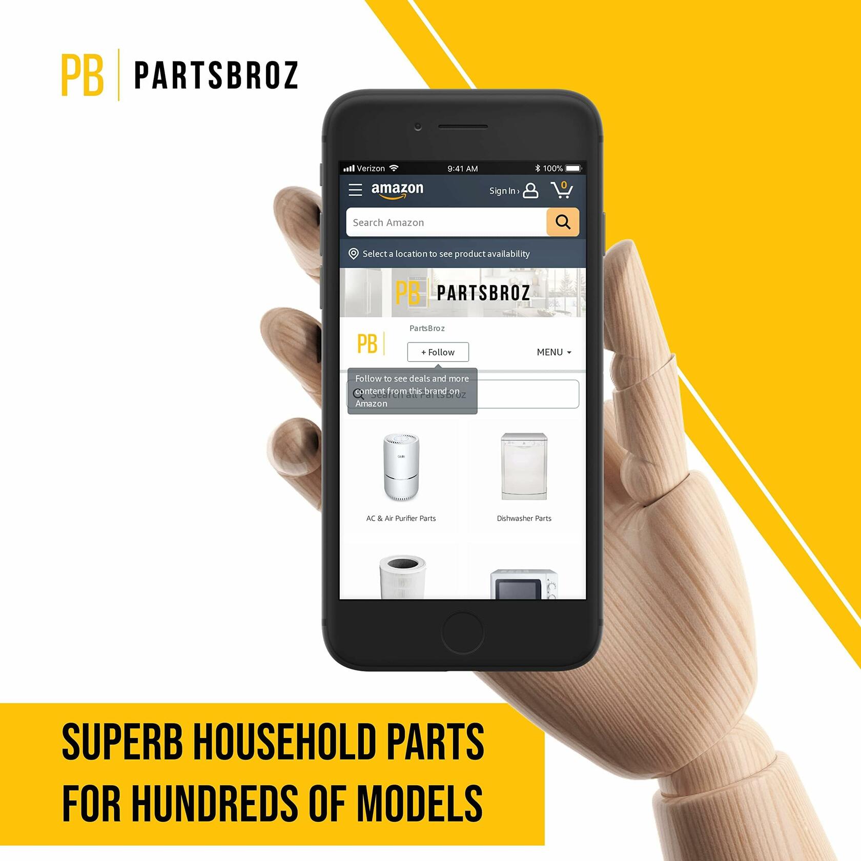 PartsBroz K060450 Micro-V Serpentine Drive Belt Compatible Gates Black