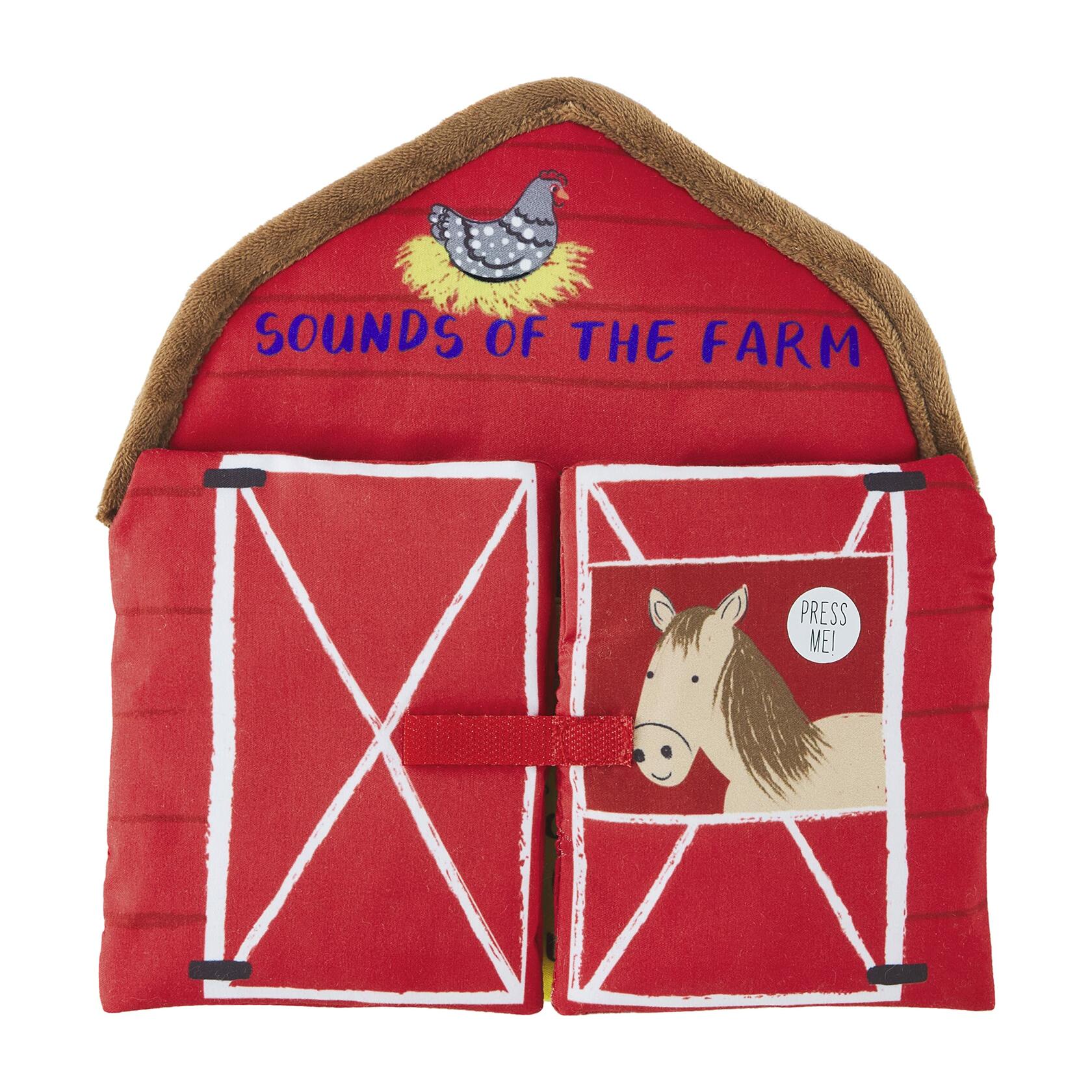 [Like New] Mud Pie Children's Farm Sounds Book