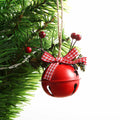 18 PCS Christmas Jingle Bells Ornaments Red White Green Tree Decor