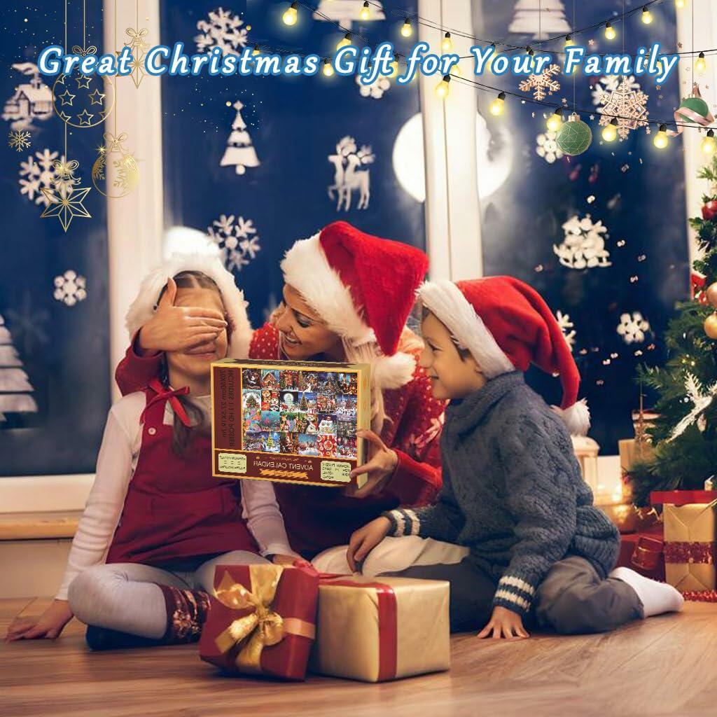 Sibosen 2024 Polar Christmas 1008pc Puzzle Advent Calendar Style-01