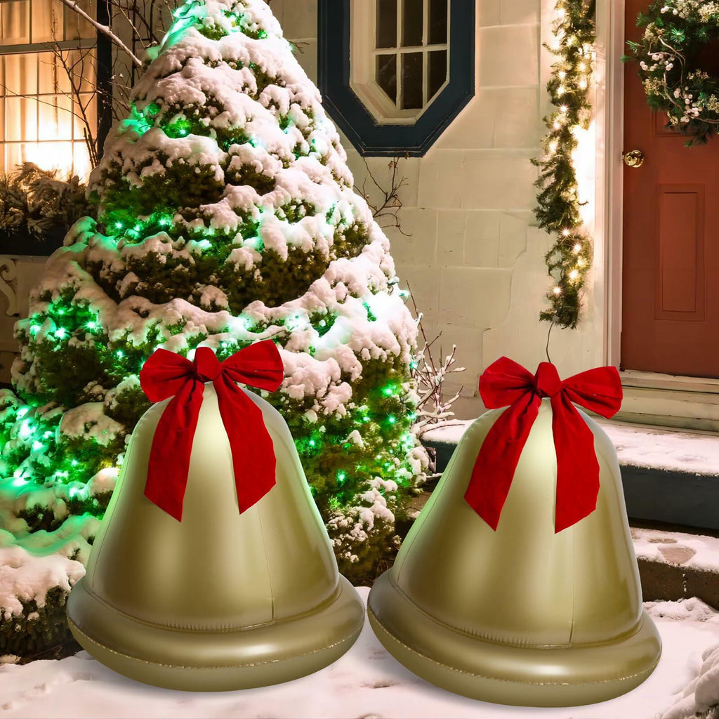 [Like New] Giant Inflatable Christmas Ball Outdoor Decoration PVC 21.6in 1pc