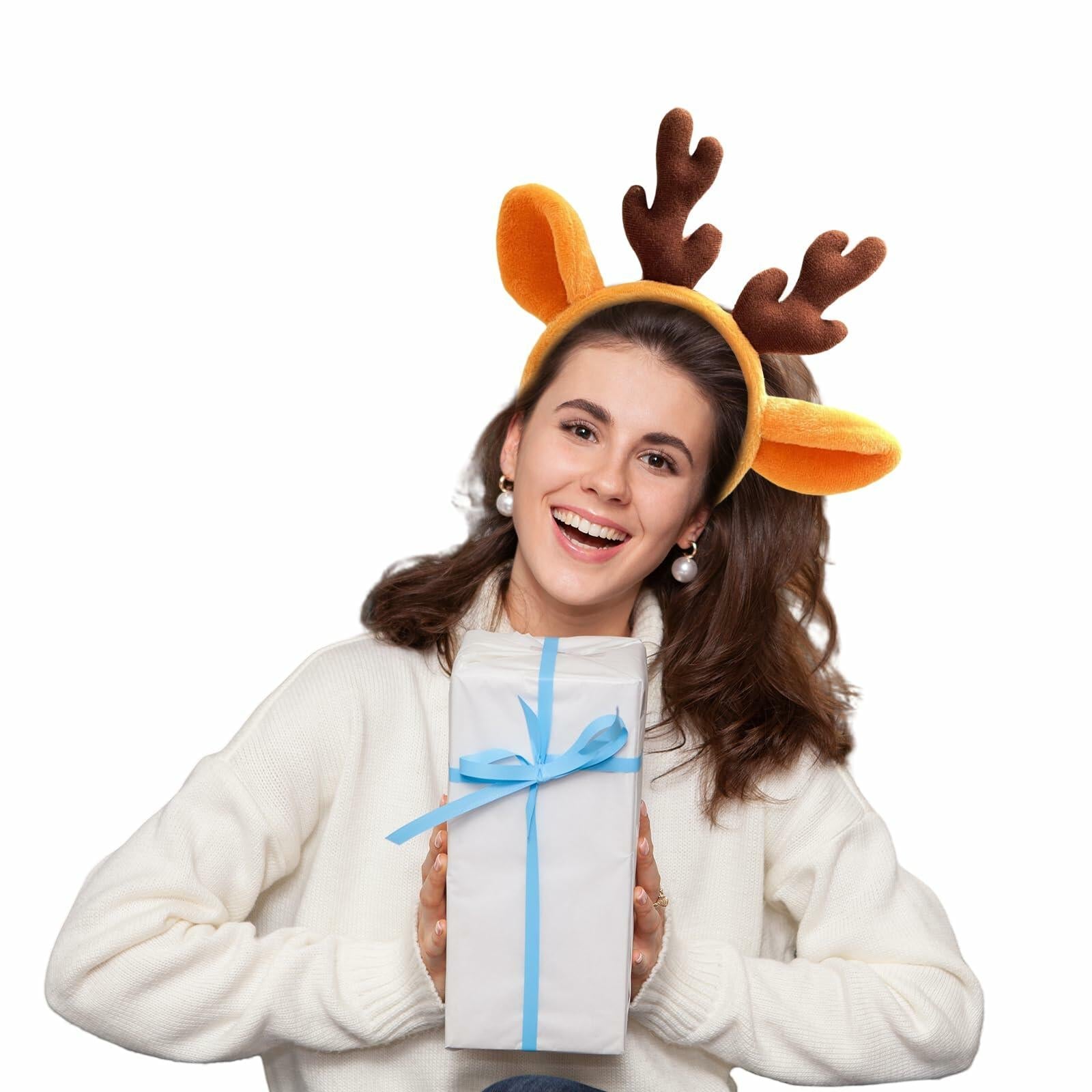 ZEYER Reindeer Antlers Headband Christmas Hair Accessory Cute 1PCS
