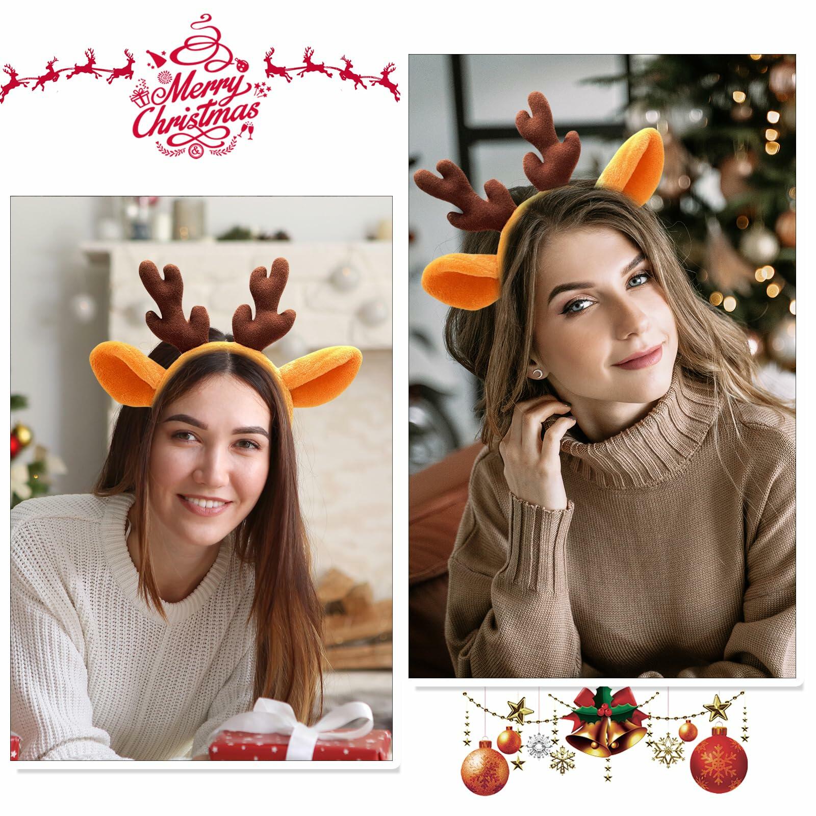 ZEYER Reindeer Antlers Headband Christmas Hair Accessory Cute 1PCS