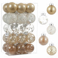 [Like New] YYHUAWU Christmas Ball Ornaments Hanging Tree Decorations Set Xmas Decor