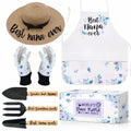 Hexagram Women Garden Tools Kit Outdoor Horticulture Starter Kit Nana Gift