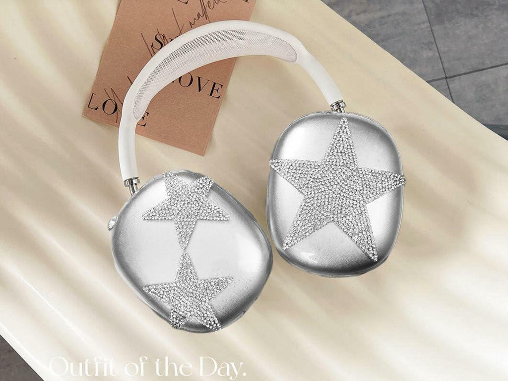 Case Cover for Apple AirPods Max 2024/2020 Shining Stars Soft Protective