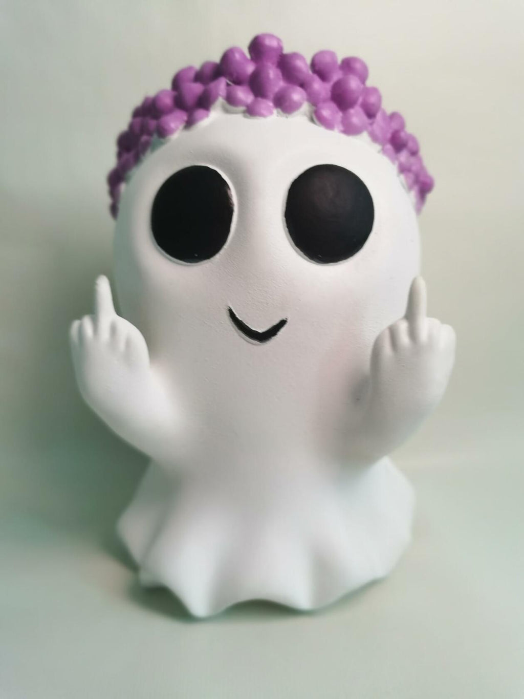 PIYFVX Ghost Statue Spooky Figurine Decor Halloween Christmas 4x3.9x5.9 inch