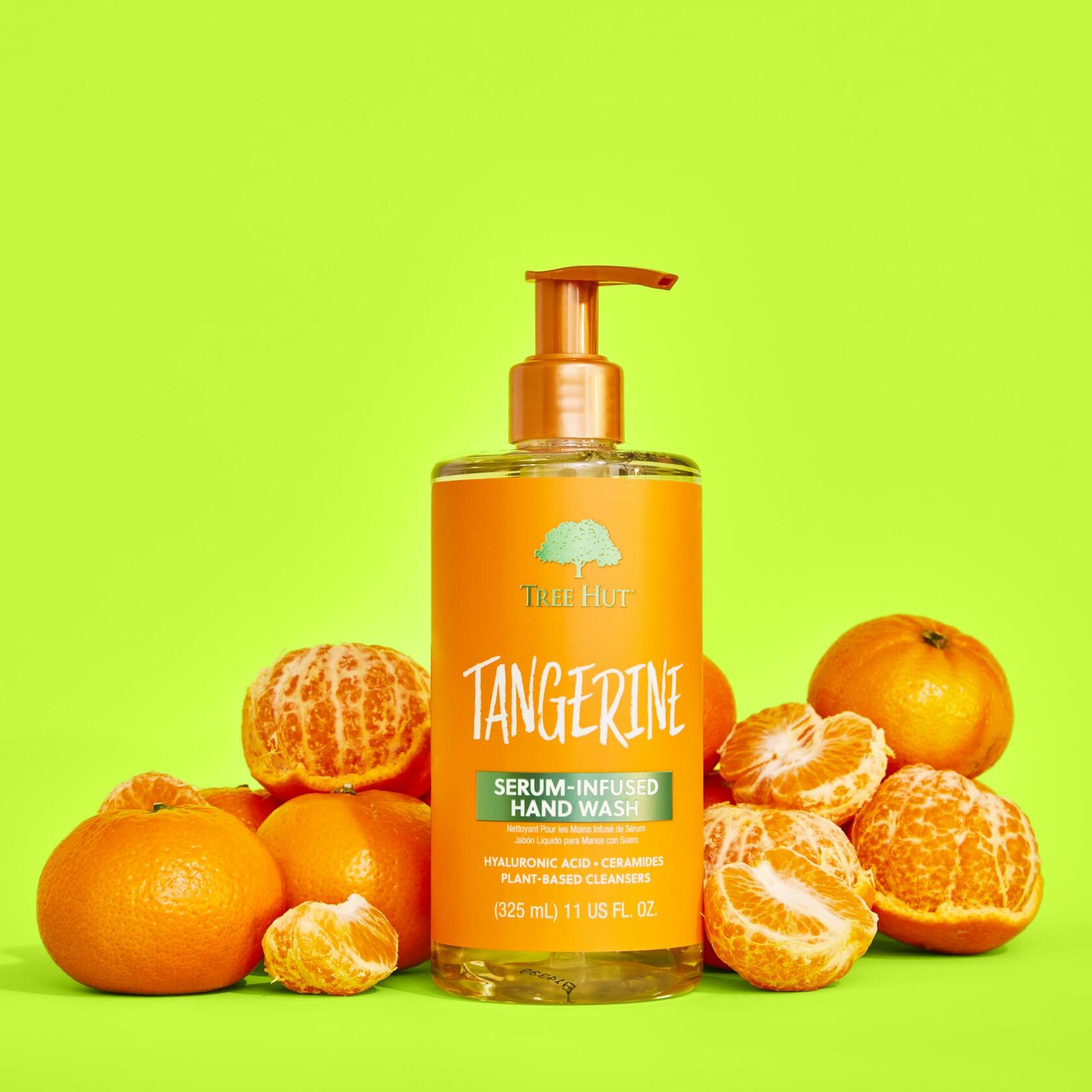 Tree Hut Tangerine Serum Infused Hand Wash Nourish Hydrate 11 fl oz