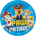 Unique Paw Patrol Multicolor 9" Paper Dinner Plates Disposable 8 Pack