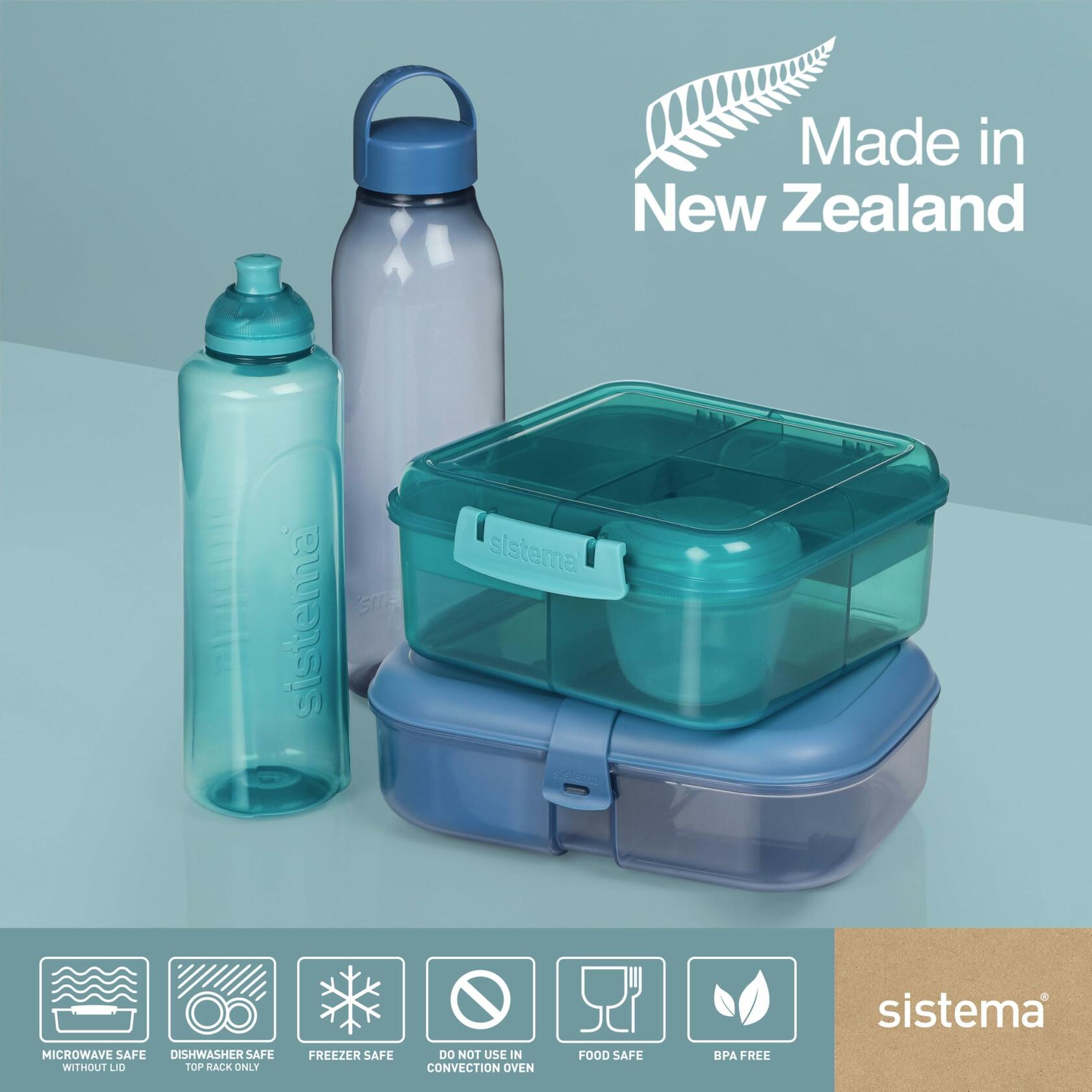 Sistema PDQ Ribbon Lunch To Go 1.1L Container BPA Free