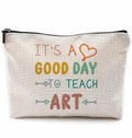 NEGIGA Physics Teacher Makeup Bag Travel Cosmetic Pouch Zipper Case