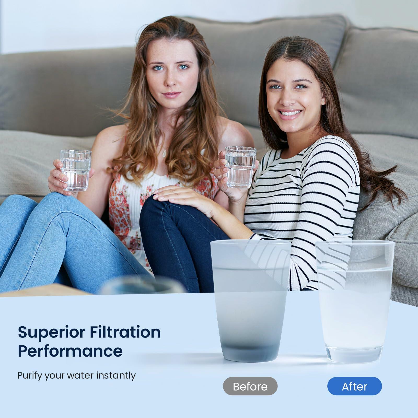 [Like New] GLACIER FRESH Replacement MWF Refrigerator Water Filters 3 Pack SmartWater
