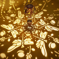 [Like New] Dragonfly Decor Hot Air Balloon Solar Lantern Outdoor Hanging Garden Light