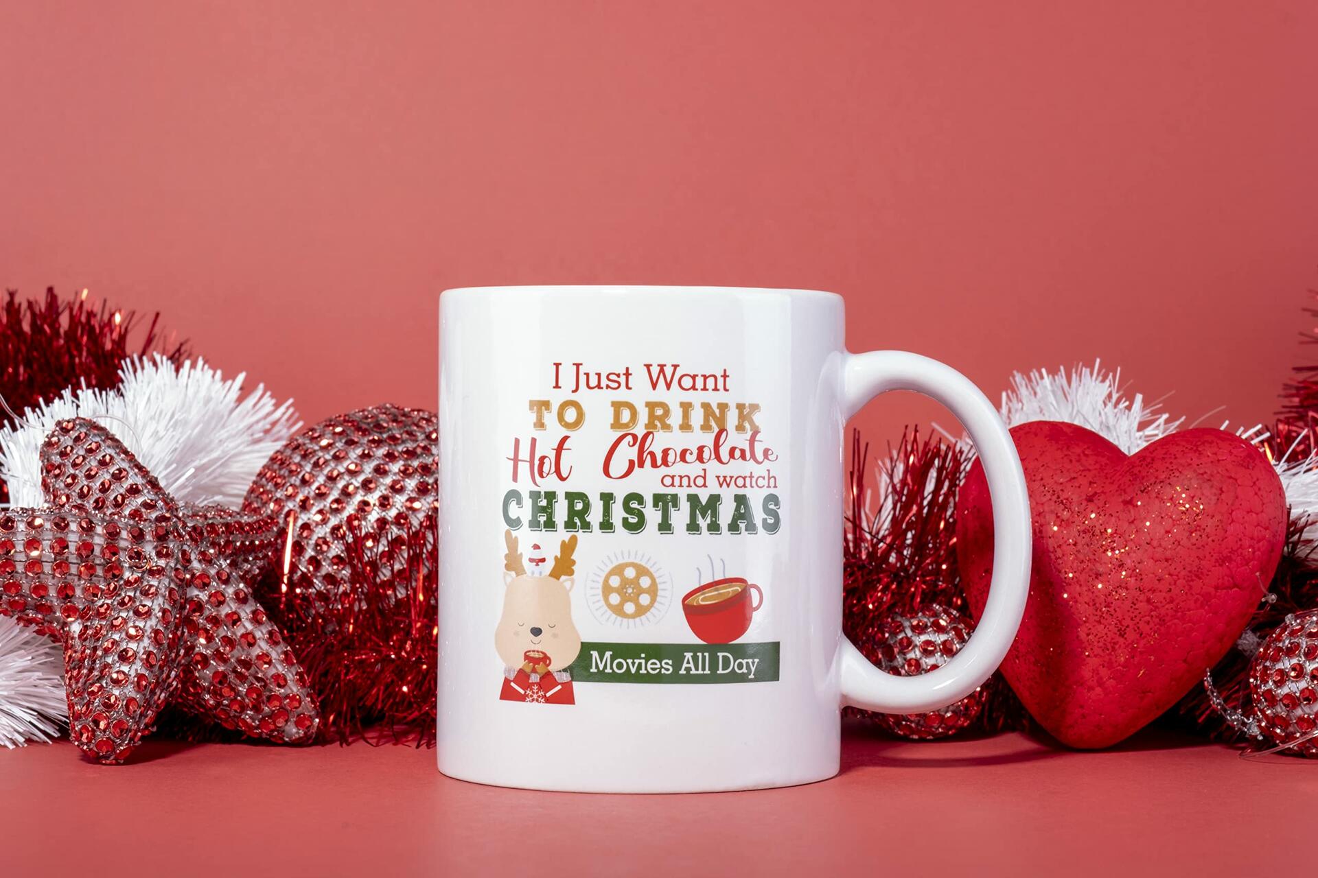 [Like New] Tiberias Christmas Coffee Mug Ceramic Tea 11 Oz Holiday Gift Box