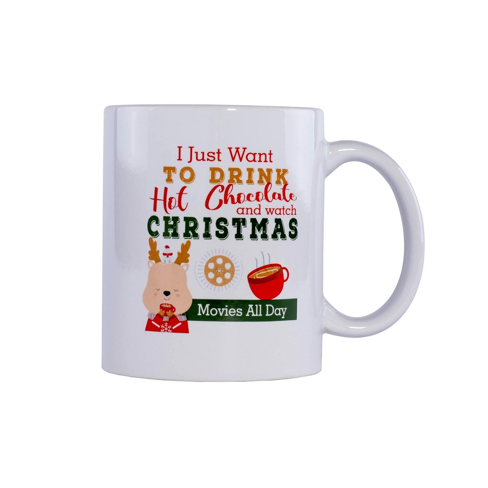 [Like New] Tiberias Christmas Coffee Mug Ceramic Tea 11 Oz Holiday Gift Box