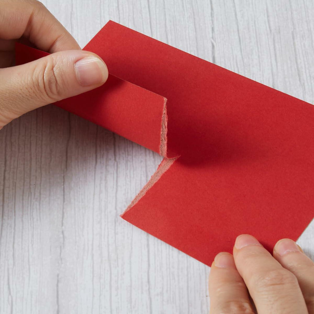 100 Sheets Christmas Cardstock Paper 250 GSM 4x6in Green Red