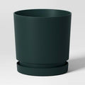 Room Essentials Recycled Resin Planter Pot Green 6x6x6 Indoor Outdoor
