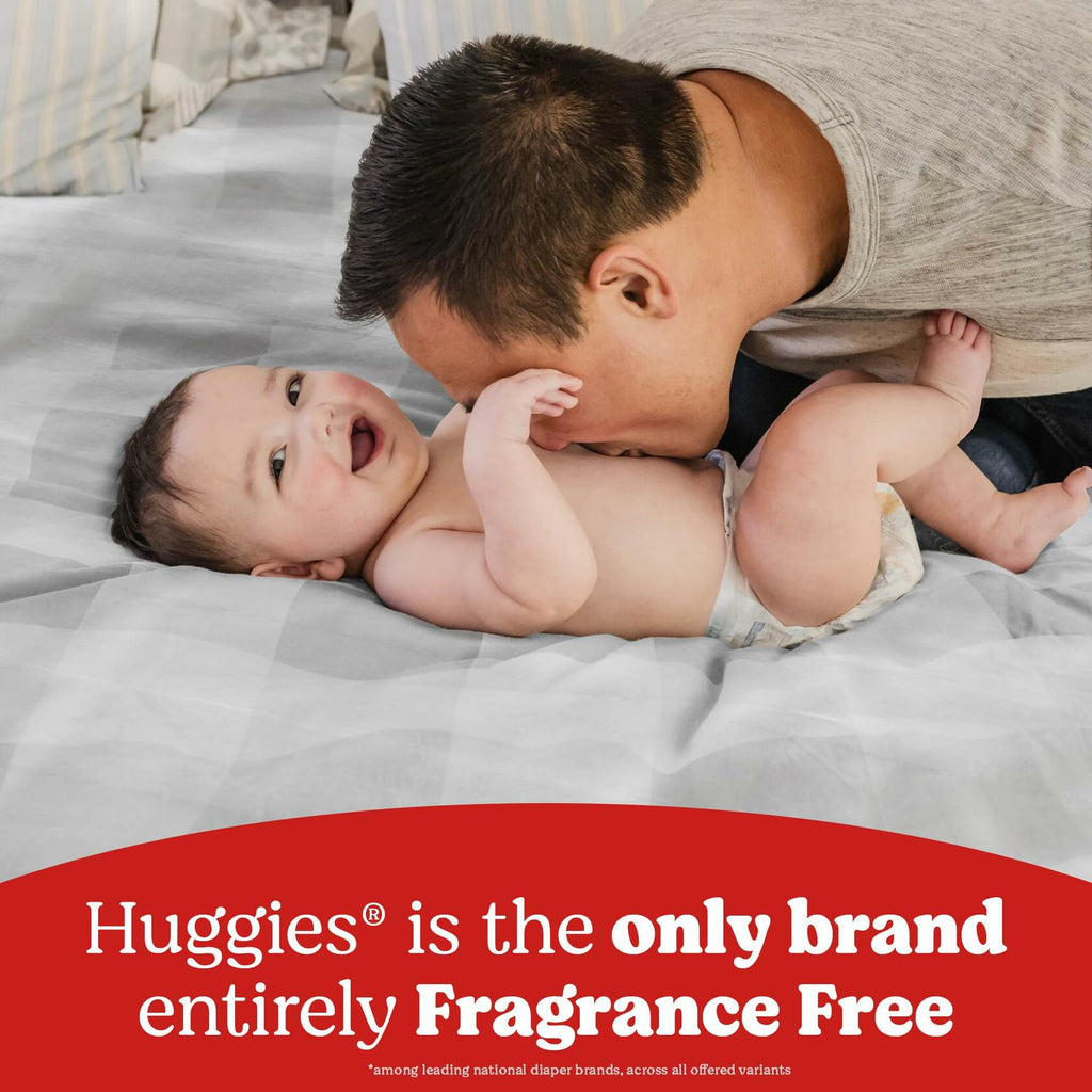 Huggies Little Snugglers Baby Diapers White 32 Count Size 1