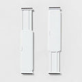 [Like New] Brightroom Plastic Drawer Dividers Set of 2 White ABS Organizer 15.3in