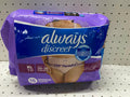 Always Discreet Max Large Underwear 17 Count Size Large