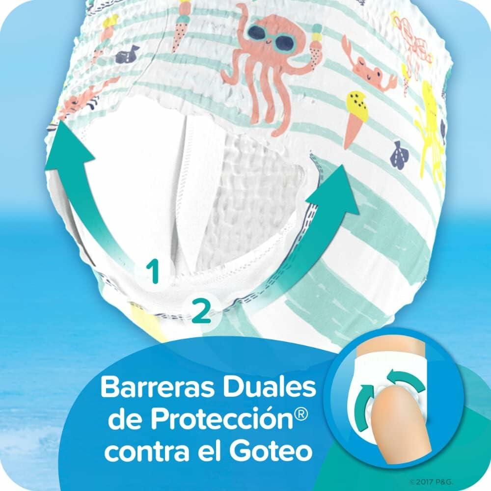 Pampers Splashers Swim Diapers Blue 12 ct Size Small
