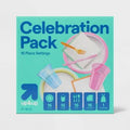 up&up Disposable Table Top Celebration Pack 97ct Party Supplies