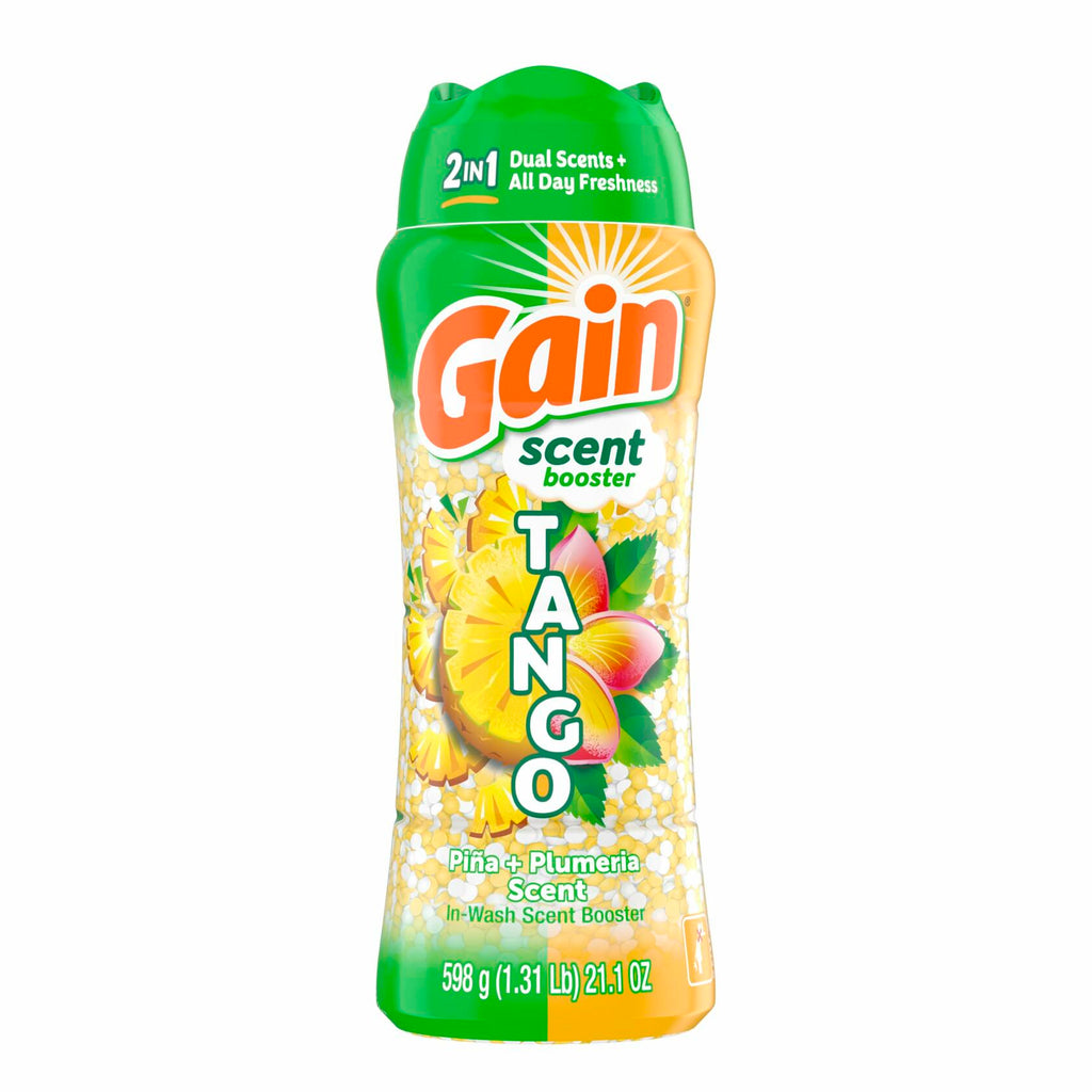 [Like New] Gain Tango 2-in-1 Laundry Scent Booster Beads Piña Plumeria Scent 21.1oz