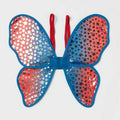 Sun Squad™ Kids Fairy Wings July4th Costume Accessories Multi-Color